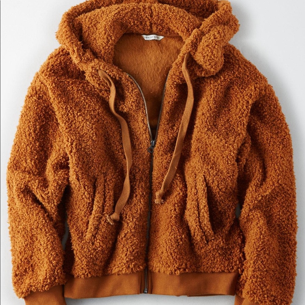Teddy Bear Sherpa Zip Up